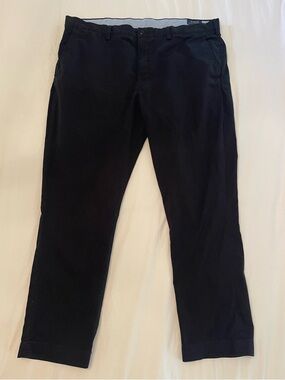 Polo Ralph Lauren Men’s Black Stretch Cotton Chino Pants Size 40 x 30